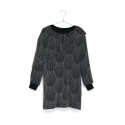 ANDORINE Glittered Dress / Black